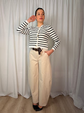Pantalone Cottone Ballon Crema