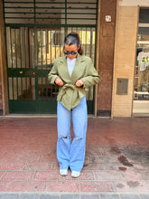 Denim Wide Strappi L1090
