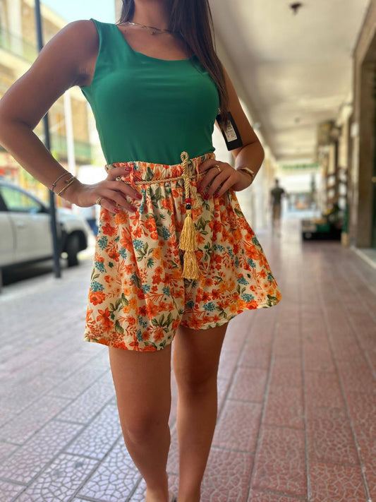 Pantaloncino Floreale