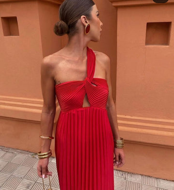 Abito Impero Rosso
