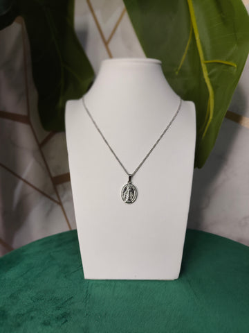 Collana Madonnina Silver