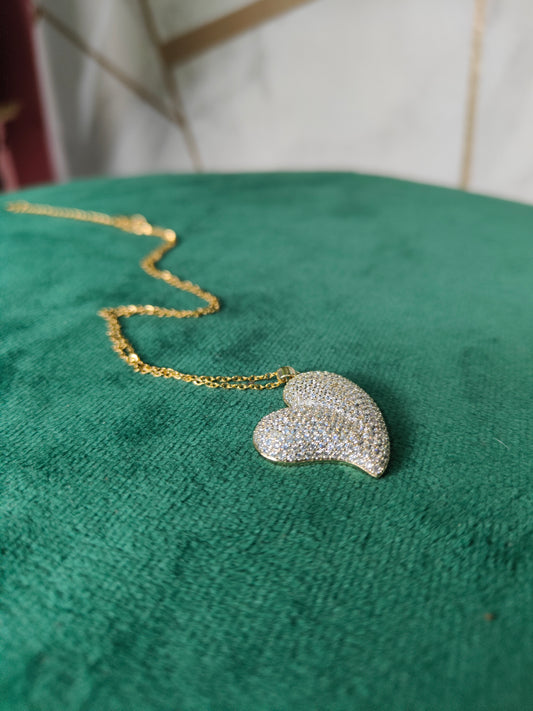 Cuore Zirconato Gold Bomb