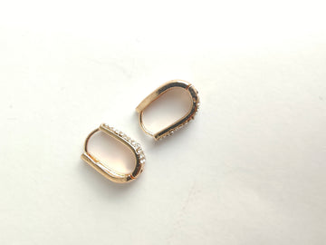 Cerchietto Lunetta Gold Zirconato