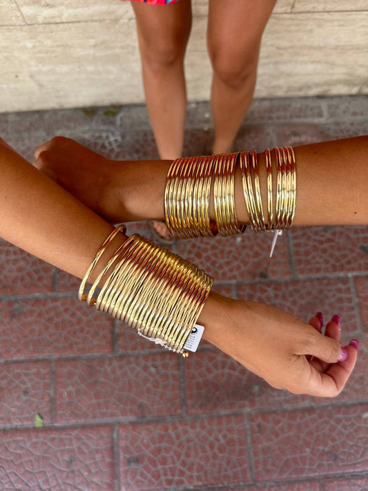 Bracciale Schiava Serpente Gold Medium