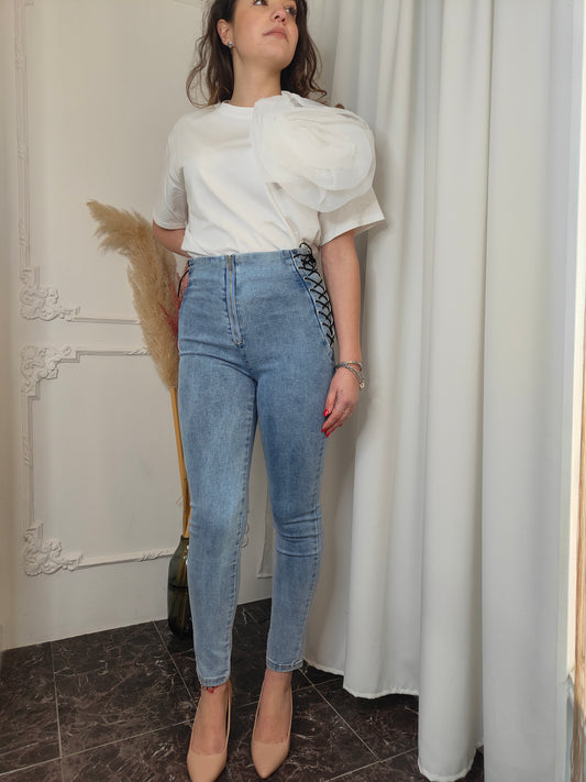Jeans Stringhe