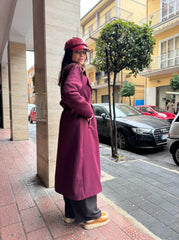 Cappotto Milva Bordeaux