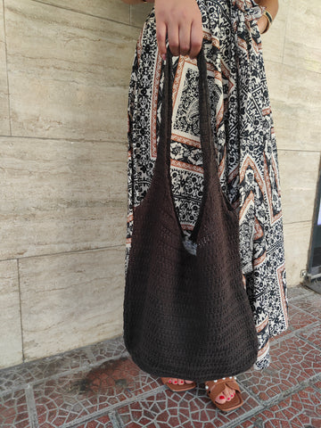 Bag Uncinetto Choco
