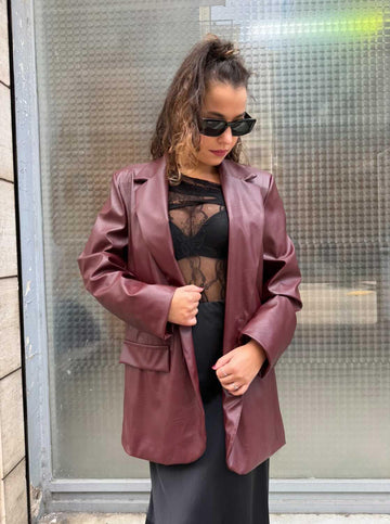 Blazer Borgundi