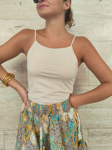 Canotta Basica Beige