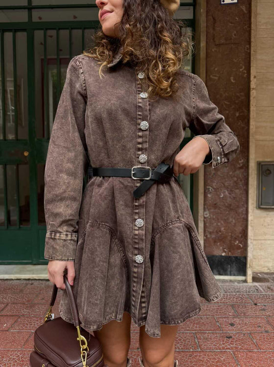 Dress Isabel Denim Sabbiato