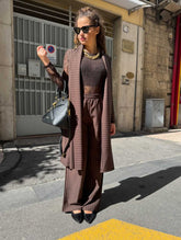 Tailleur Office Brown