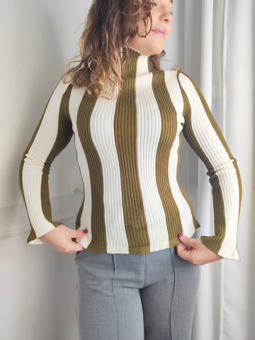 Pull Rigato Verticale Low