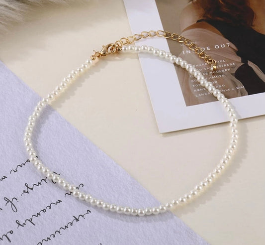 Choker perle