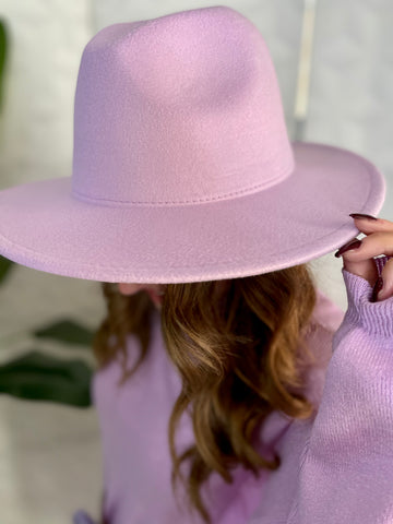Cappello falda stretta lilla