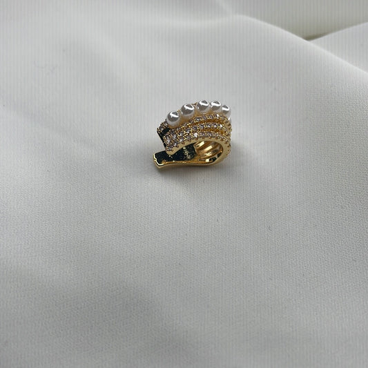 Ear cuff Strass e Perle