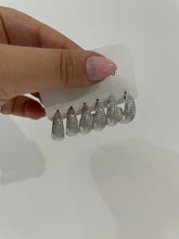 Set mini semicerchi color argento