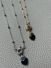 Collana cuore sacro nero