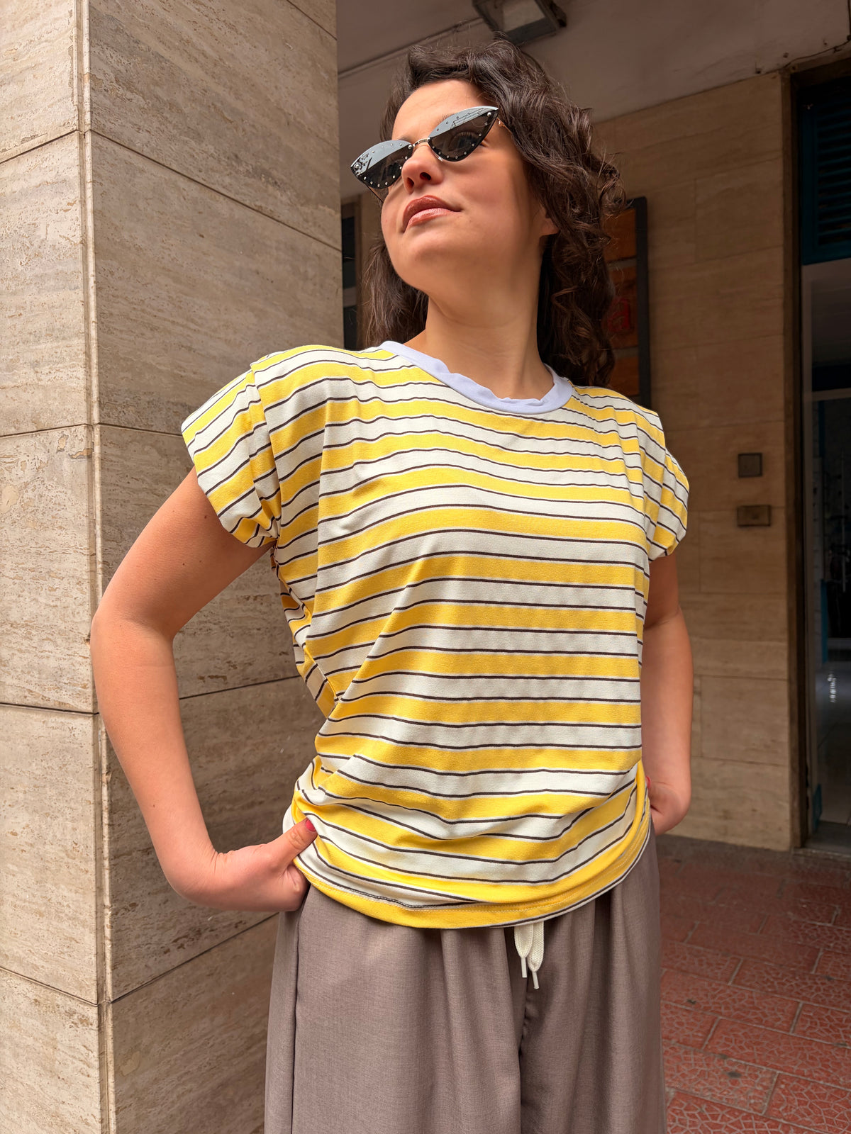 T Shirt Sunshine Giallo Low
