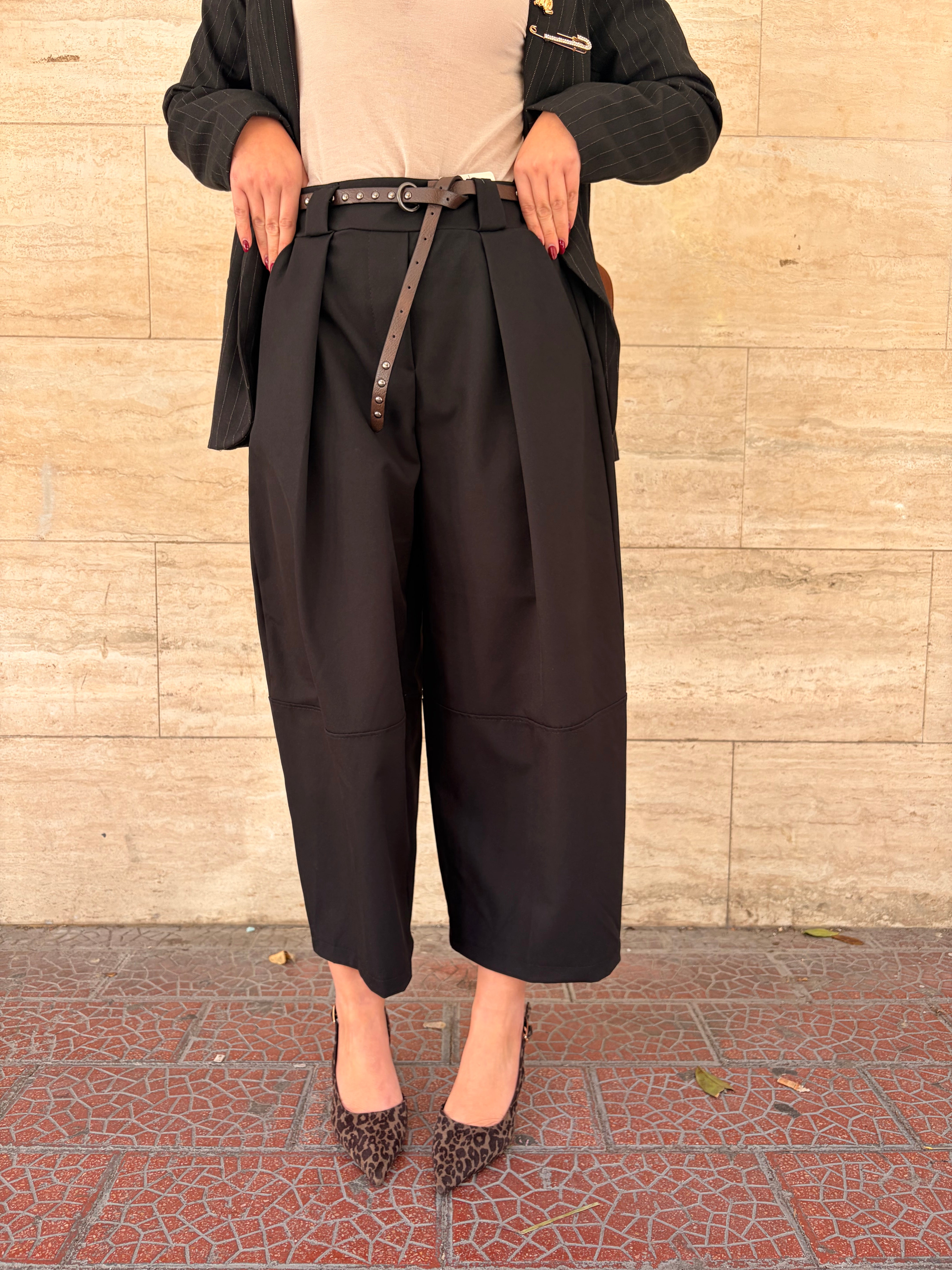 Pantalone Ovetto Black