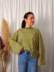 Maxi Sleeve Stripes