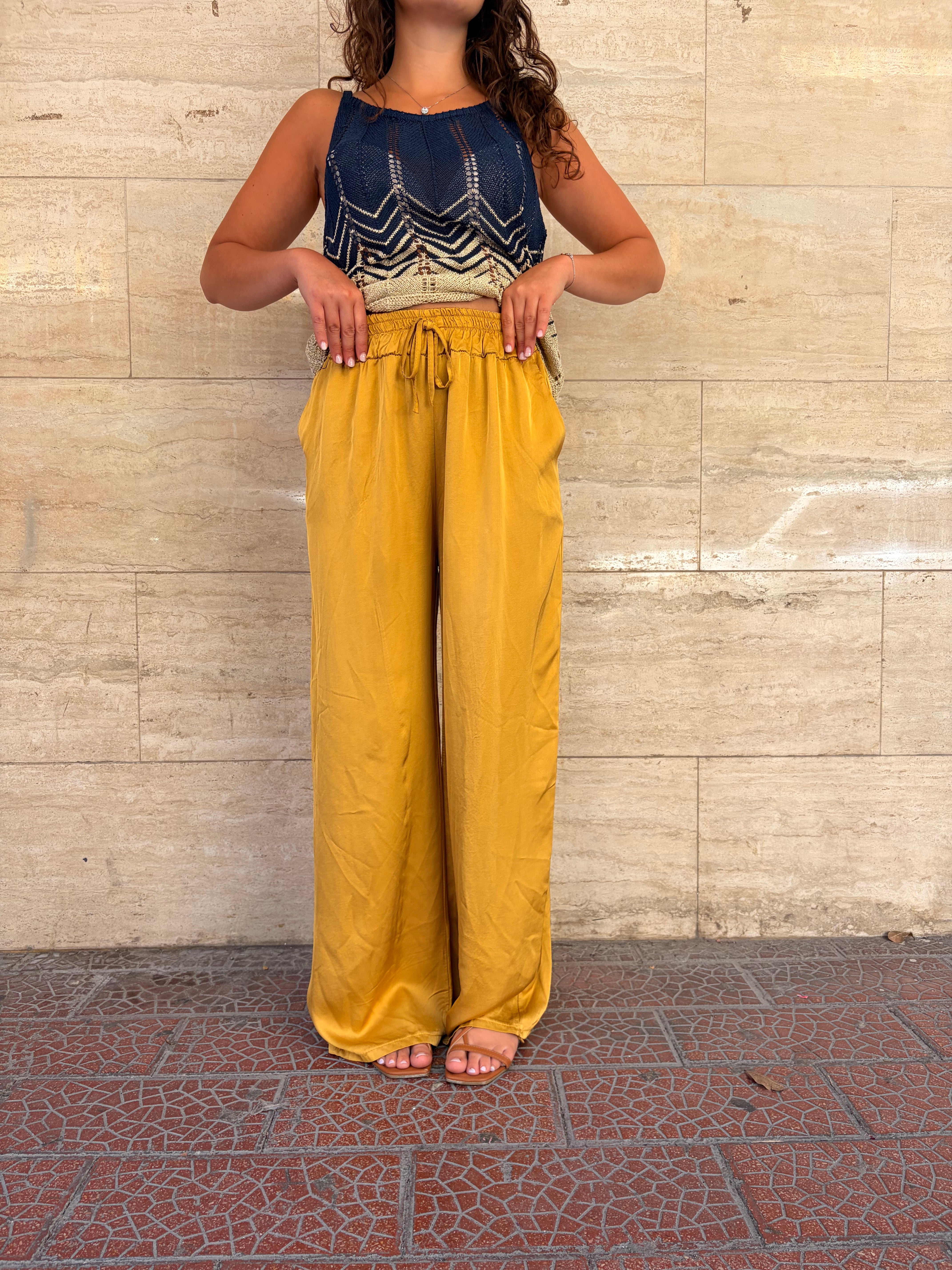Pantalone Selene Ocra