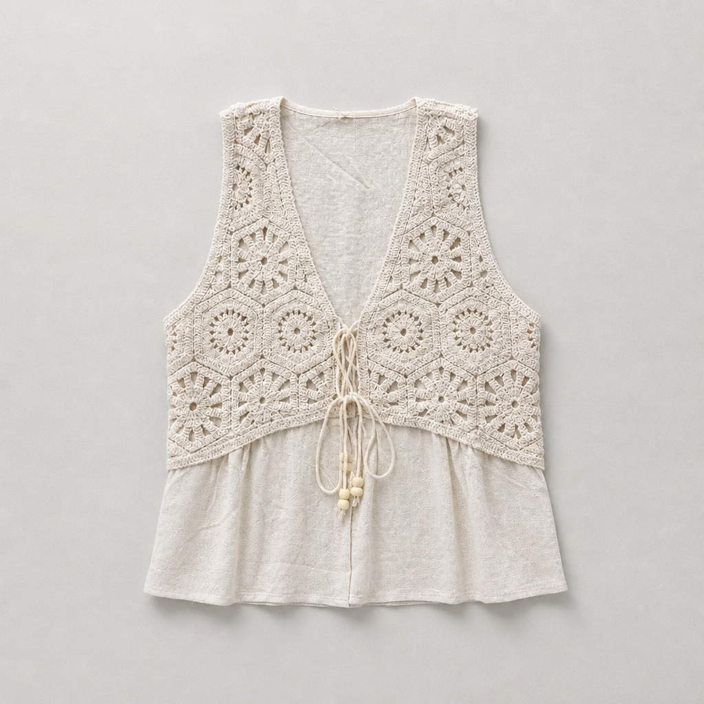 Gilet Crochet Low