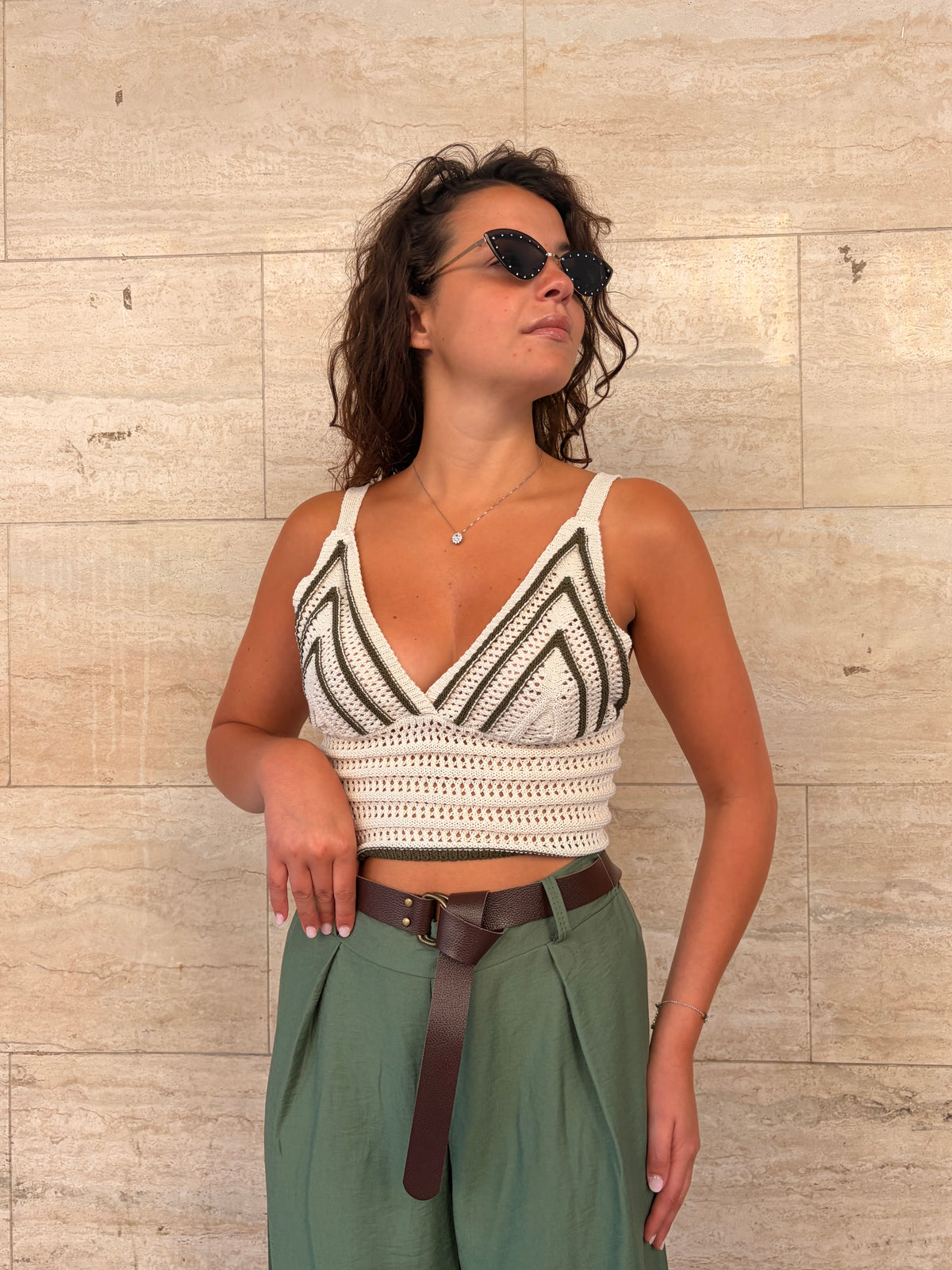 Top Triangle Verde