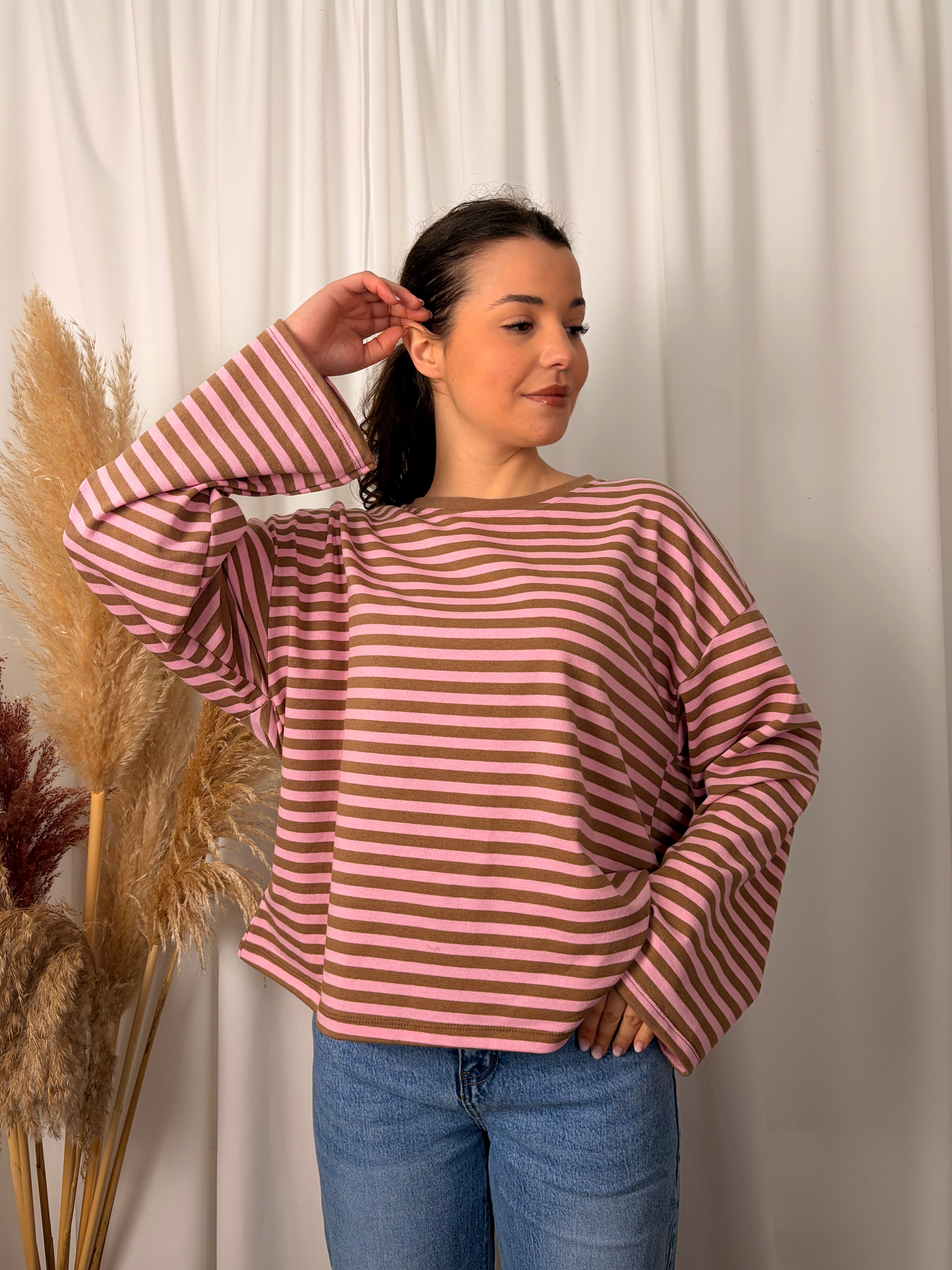 Maxi Sleeve Stripes