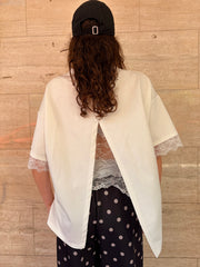 T Shirt Focus Bianco
