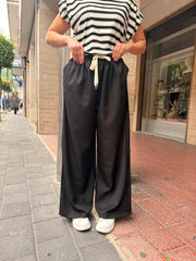 Pantalone Ella Nero Low