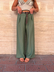 Pantalone Veronica Oliva