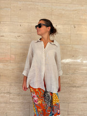 Camicia Lino Sabbiato