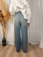 Jeans Wide Sabbiato