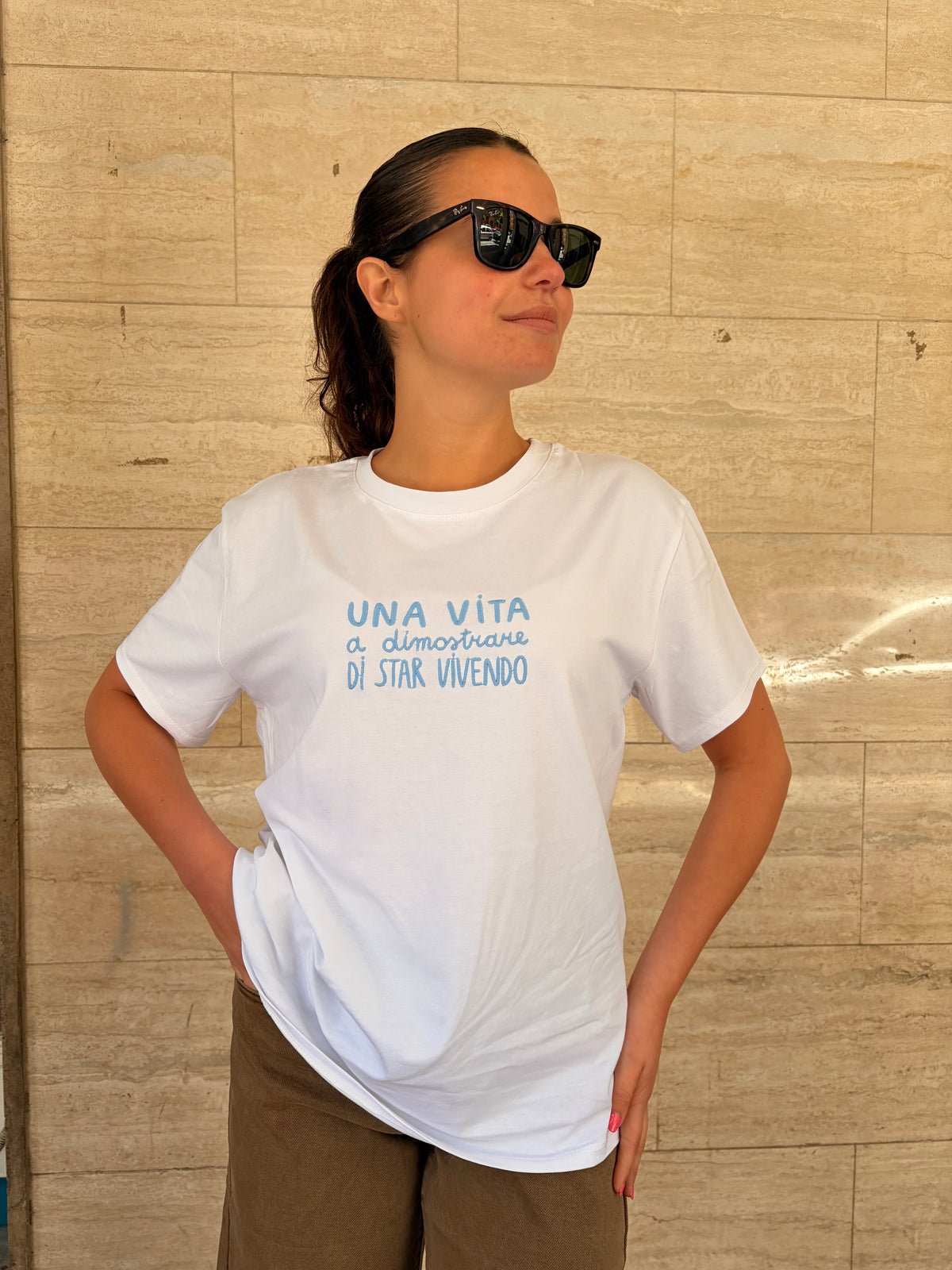 T Shirt una vita di dimostrare