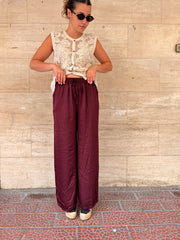 Pantalone Siviglia Amaranto