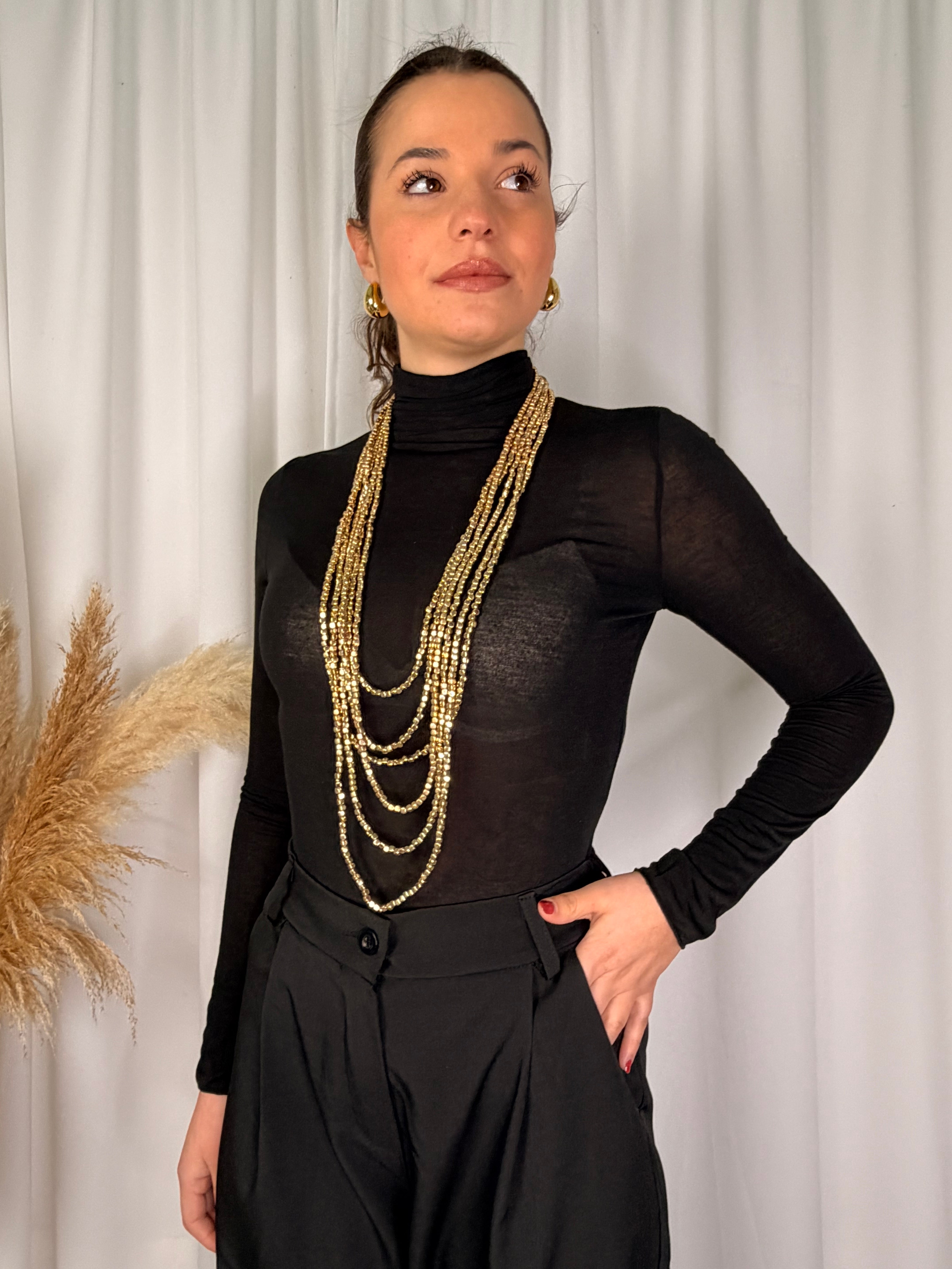 Maglia Cashmer Collo alto