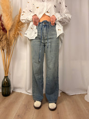 Jeans Wide Sabbiato