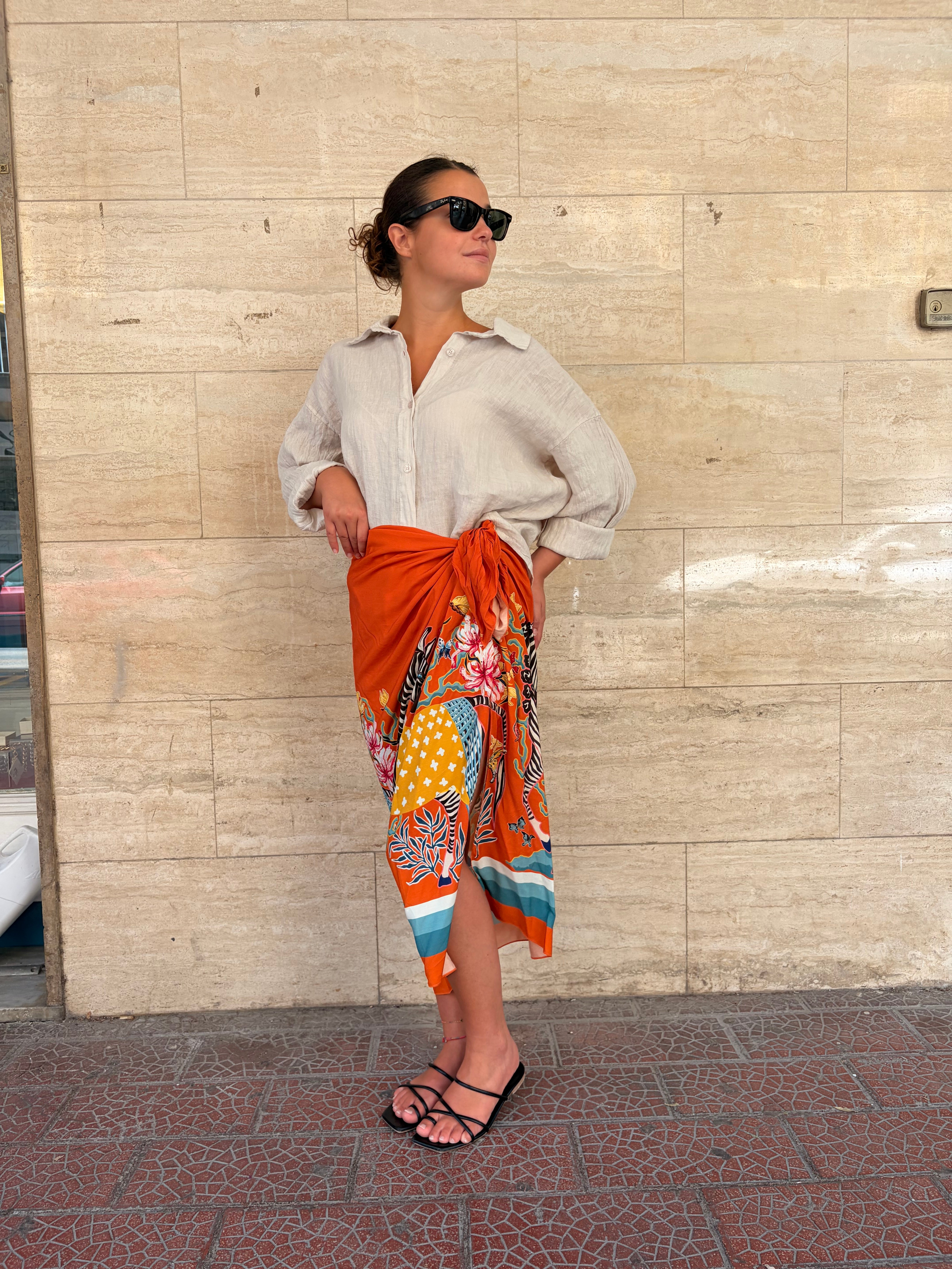 Camicia Lino Sabbiato