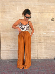 Pantalone Soft Senape