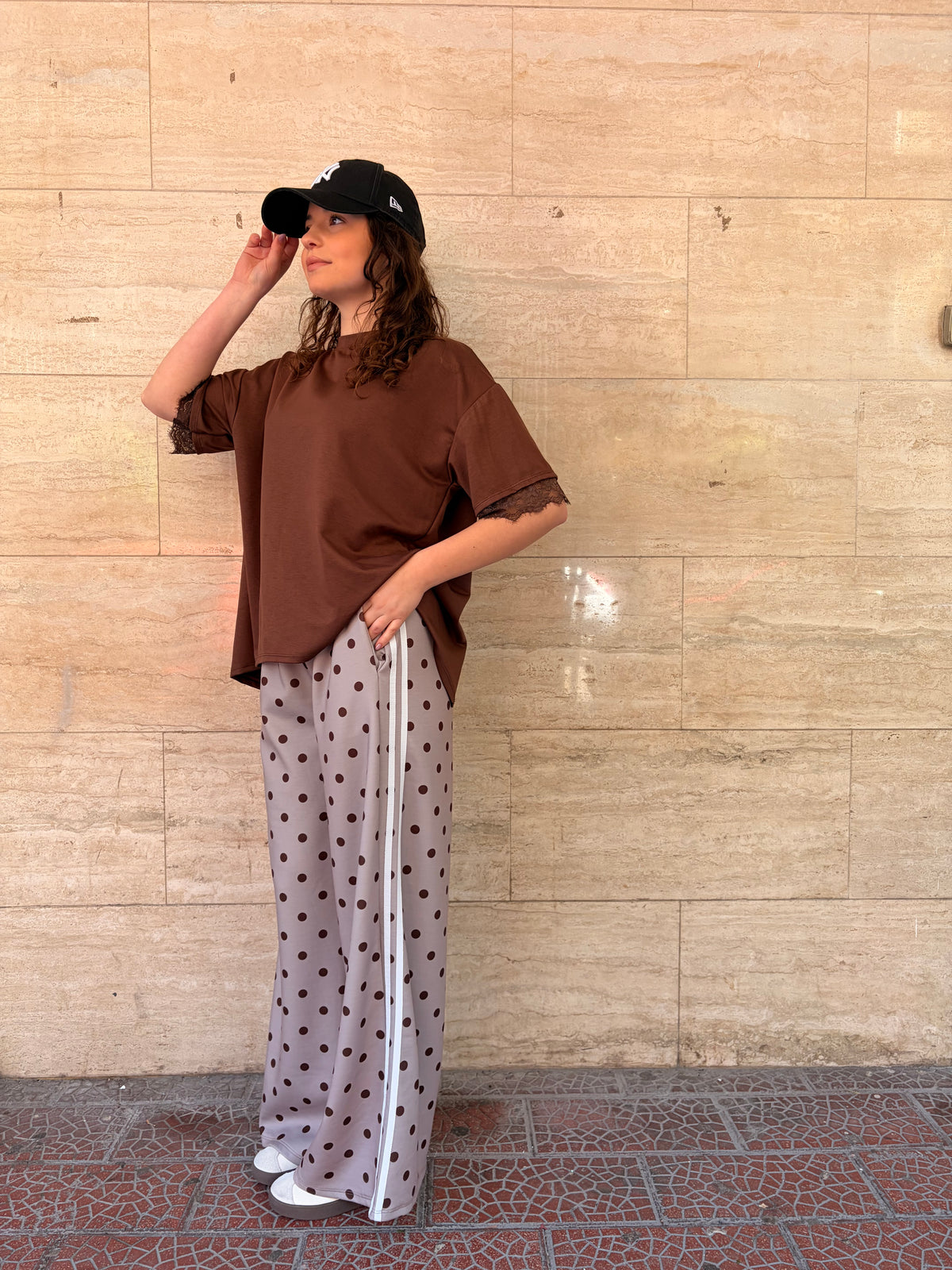 Pantalone Melody Fango