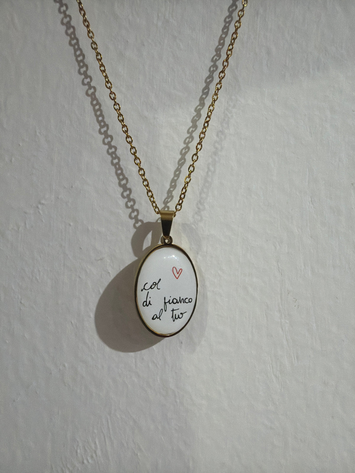 Collanina Medaglina col cuore