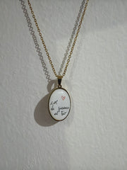 Collanina Medaglina col cuore