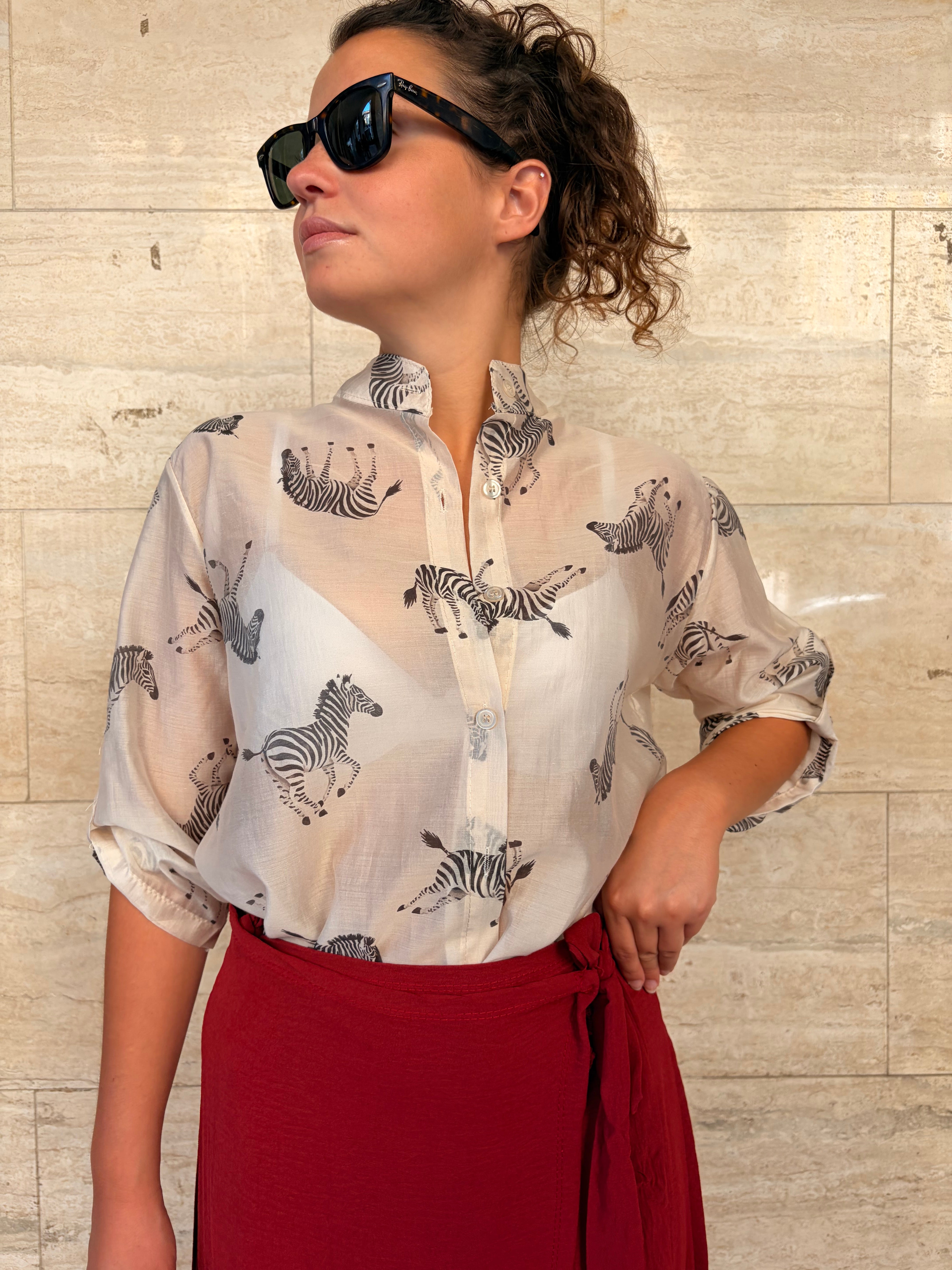 Camicia Corea Zebra