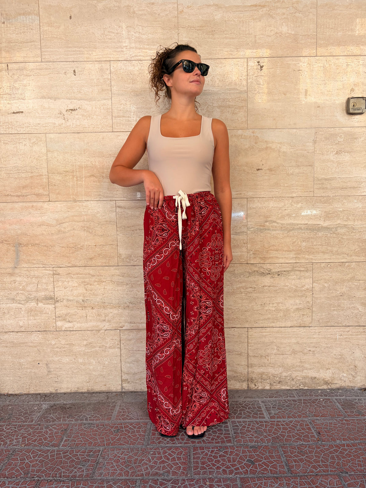 Pantalaccio bandana Ciliegia