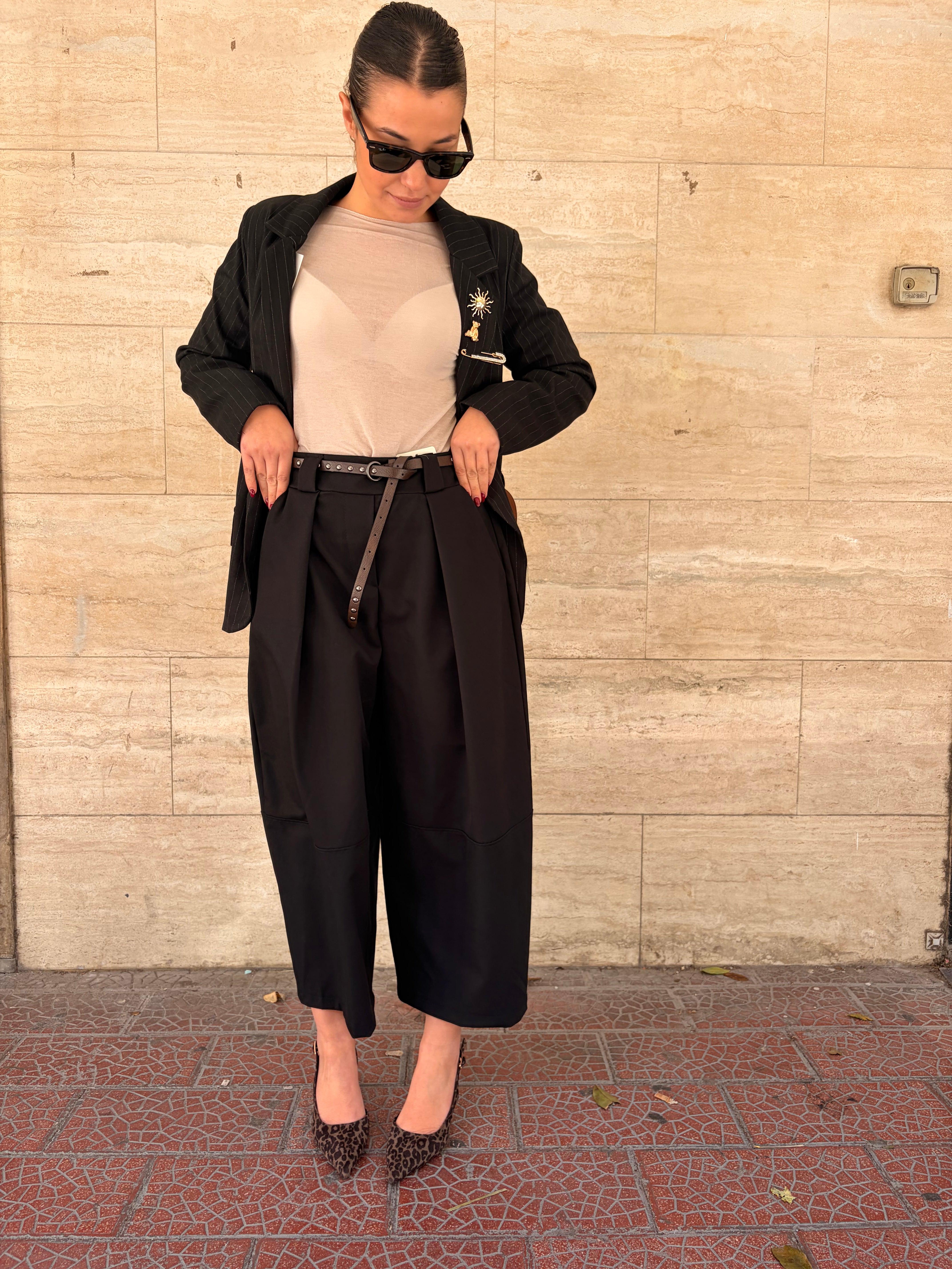 Pantalone Ovetto Black
