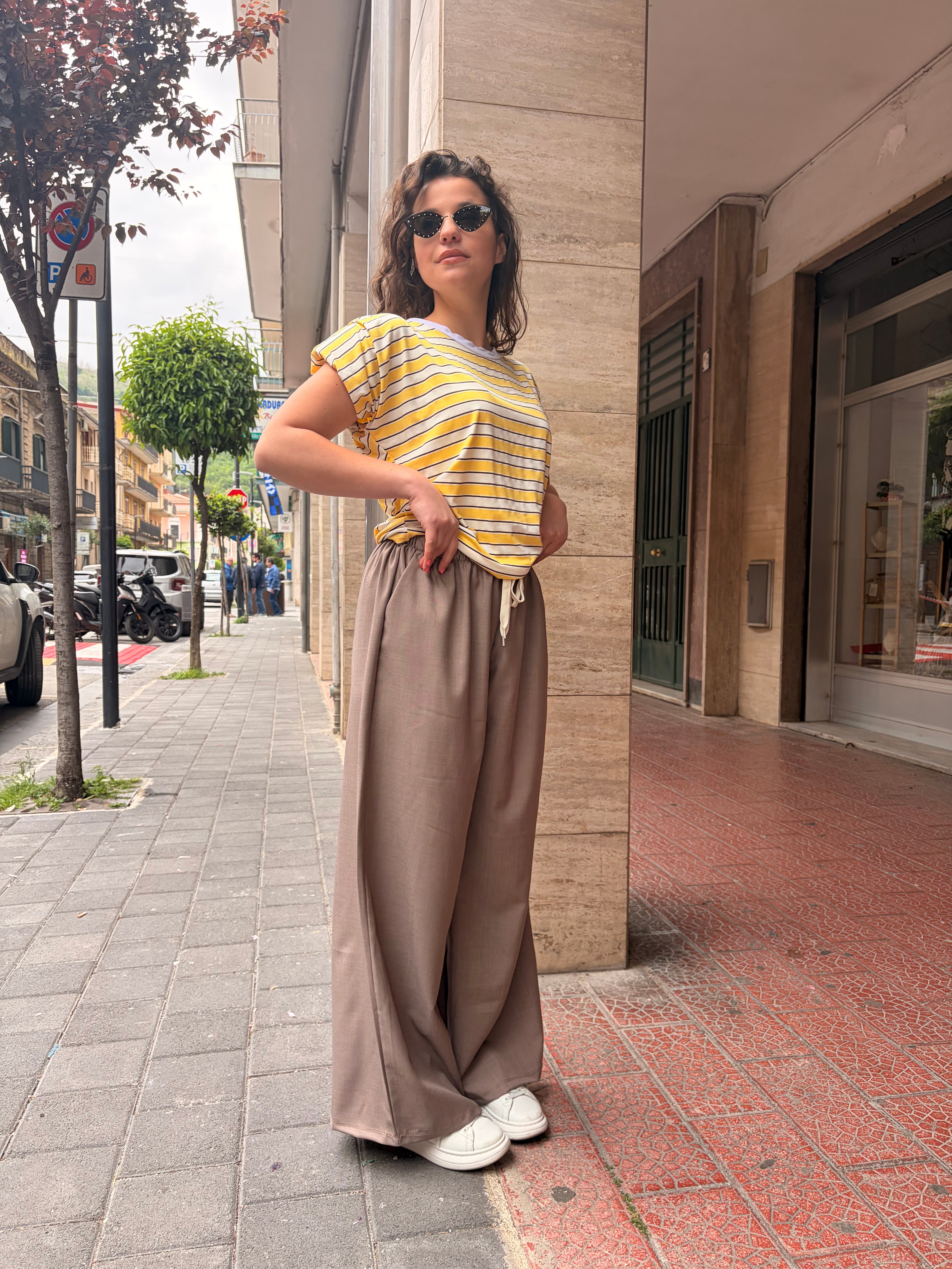 Pantalone Ella Fango Low