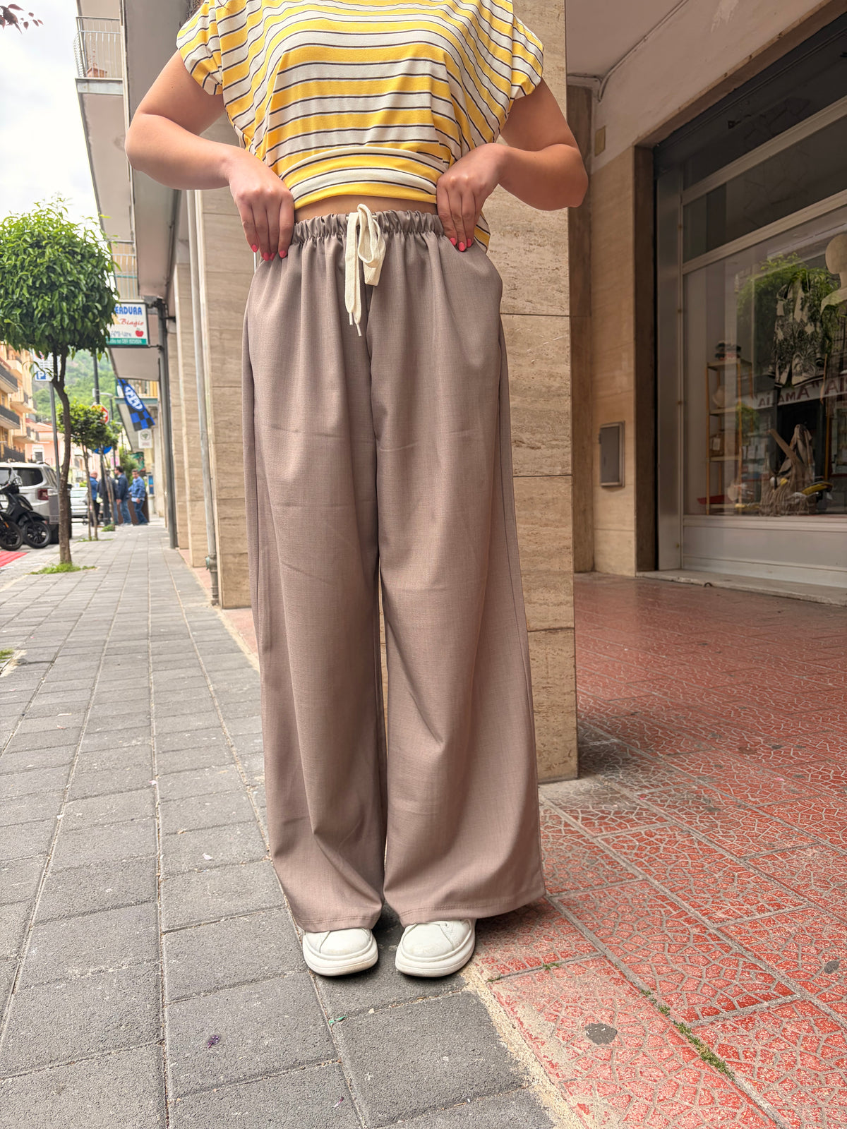 Pantalone Ella Fango Low