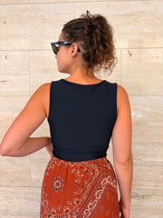 Body scollo quadrato