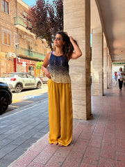 Pantalone Selene Ocra