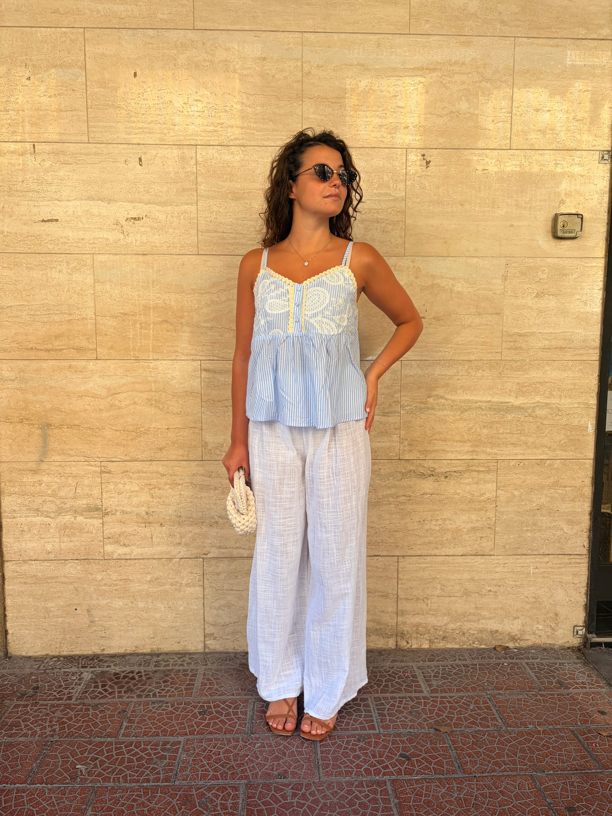 Pantalone Simil Lino